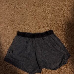 Under Armour Women's Gray Athletic Shorts